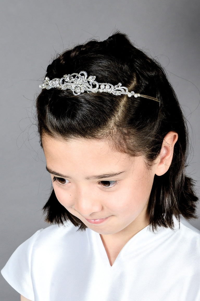 Diamante Tiara - Silver