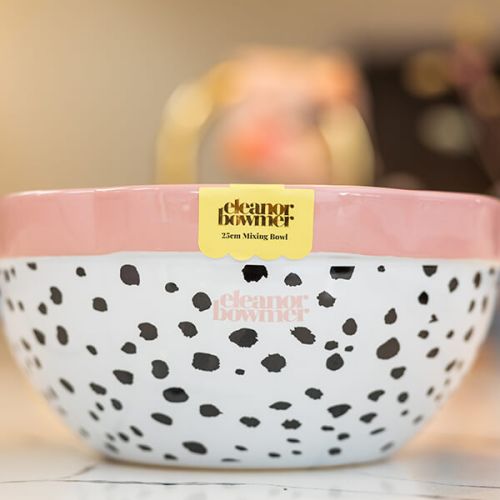 Ceramic Mixing Bowl Dalmatian