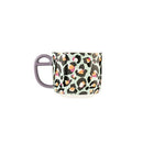Short Mug Blue Leopard