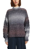 Round Neck Jumper - Aubergine