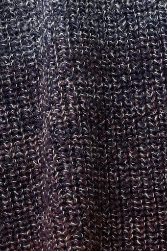 Round Neck Jumper - Aubergine