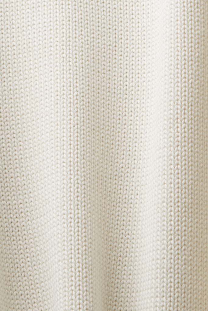 High Neck Jumper - Ice