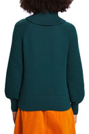 High Neck Jumper - Emerald Green