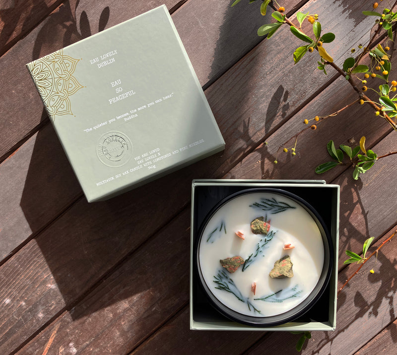 Eau So Peaceful Multiwick with Pine &amp; Gemstones