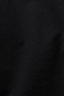 Casual Cotton Crop Chinos - Black