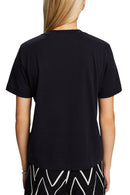 Casual Short Sleeve T-Shirt - Black