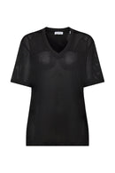 Sport Knot Hem T-Shirt - Black
