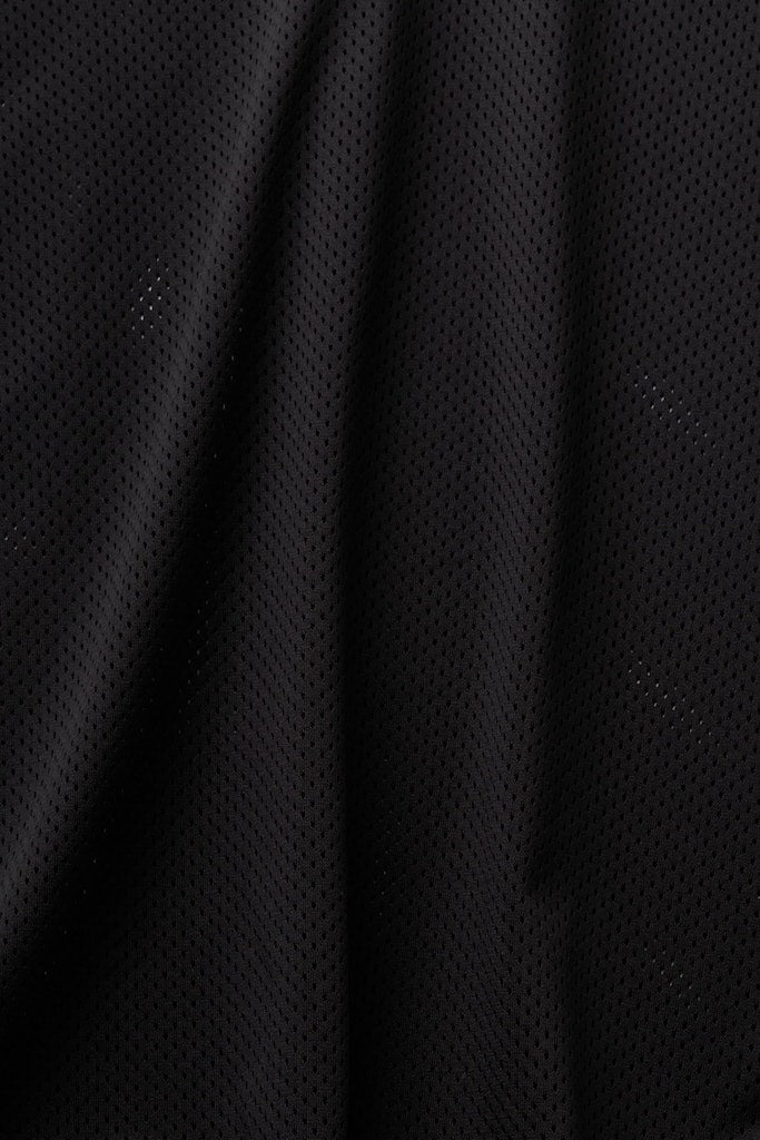 Sport Knot Hem T-Shirt - Black