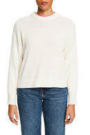 Casual Round Neck Top - Ice
