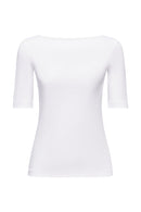 Casual Slash T-Shirt - White