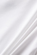 Casual Slash T-Shirt - White