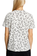 Casual All Over Print T-Shirt - Offwhite