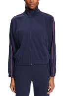 Zipped Sweatshirt - Navy