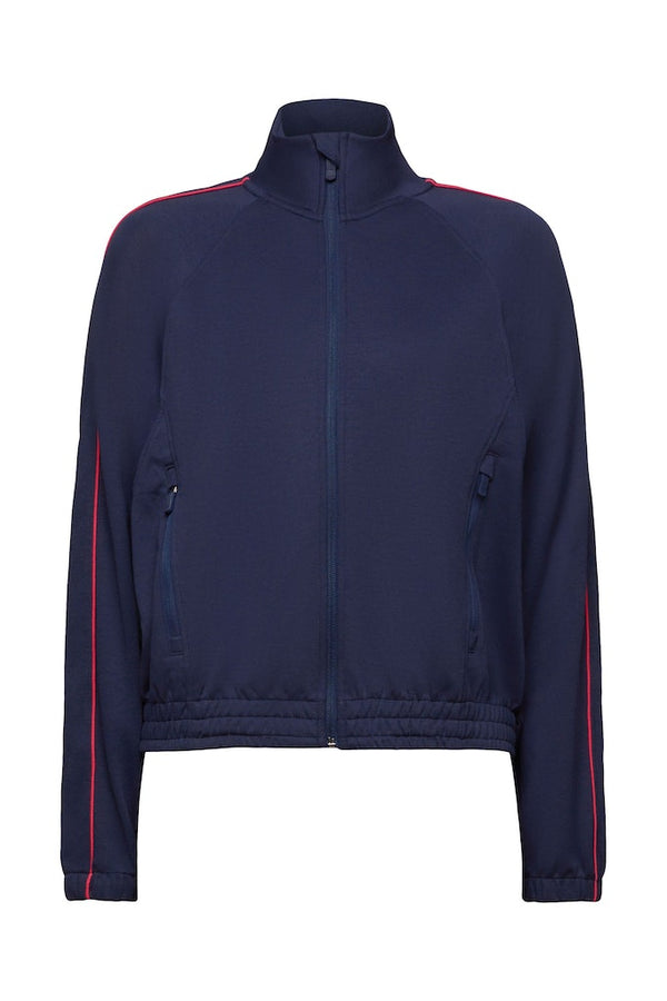 Zipped Sweatshirt - Navy