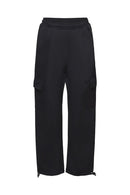 Sport Side Pockets Joggers - Black