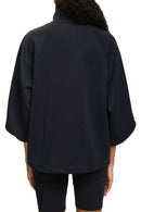 Sport Wide Sleeve 1/2 Zip Sweat - Black