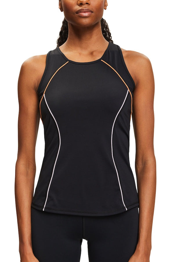 Sport Sleeveless Vest - Black