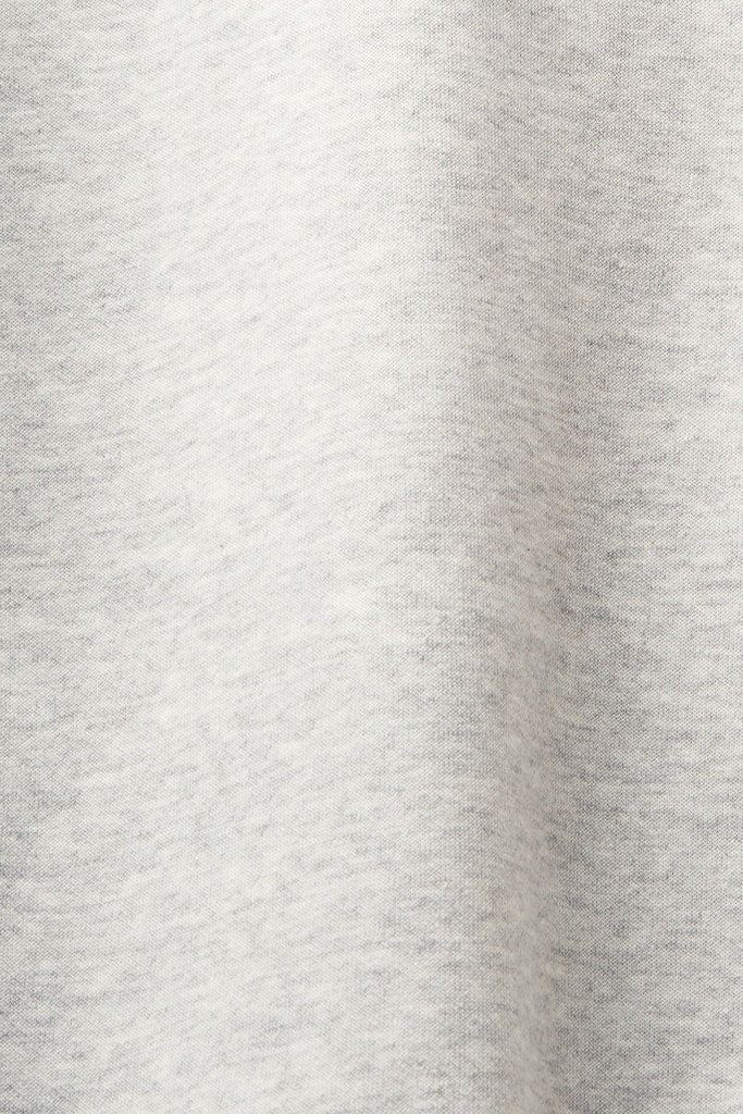 Sport Round Neck Sweatshirt - Medium Grey