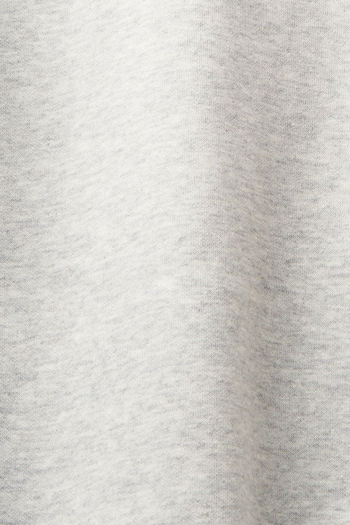 Sport Round Neck Sweatshirt - Medium Grey