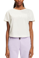 Sport Short Sleeve Logo Tee - Offwhite