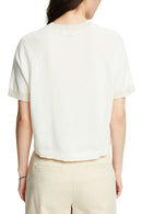 Casual Raglan Jumper - Offwhite