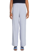 Casual Solid Slip On Trouser - Light Blue Lavender