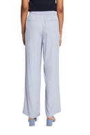 Casual Solid Slip On Trouser - Light Blue Lavender