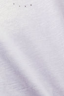 Casual Short Sleeve T-Shirt - Light Blue Lavender