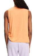 Sport Logo Sleeveless Vest - Coral Orange