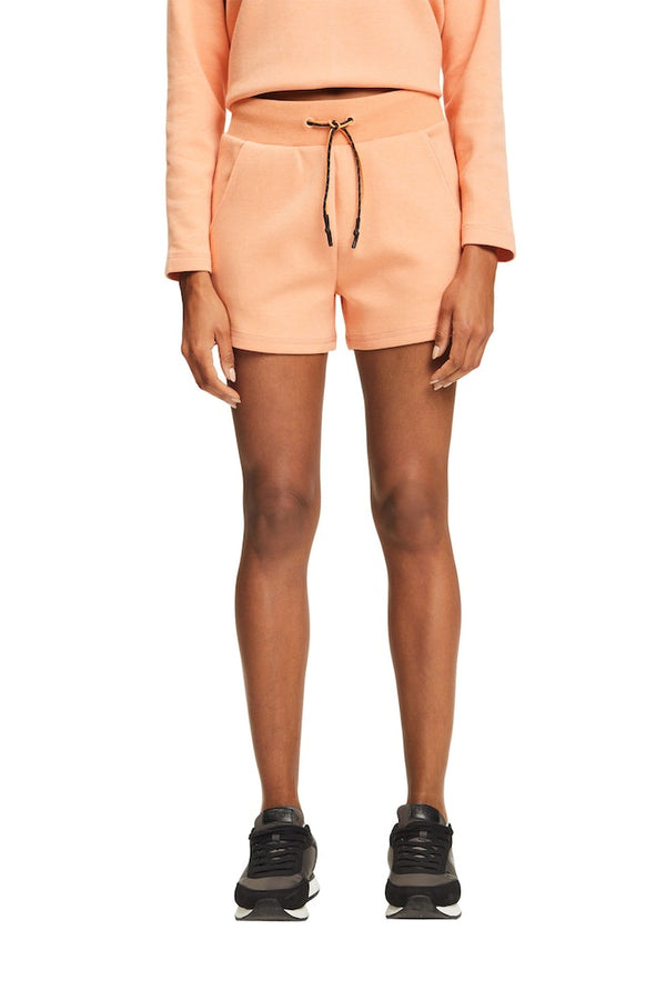 Sport Sweat Shorts - Coral Orange