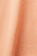 Sport Round Neck Sweatshirt - Coral Orange