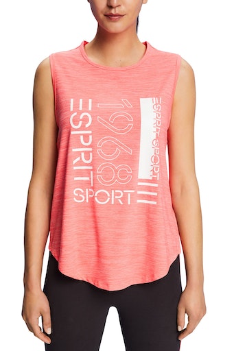 Sleeveless T-Shirt - Coral