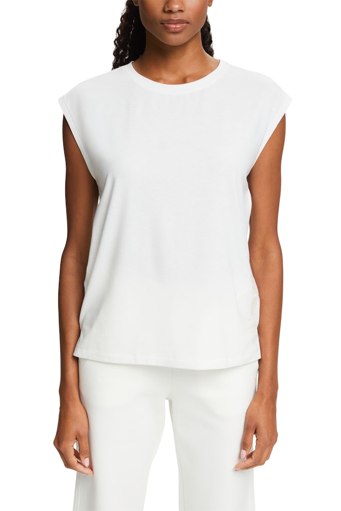 Side Print T-Shirt - Offwhite