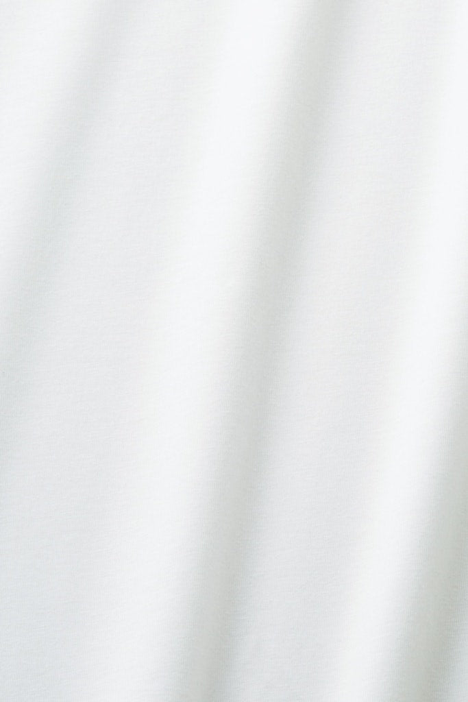 Side Print T-Shirt - Offwhite