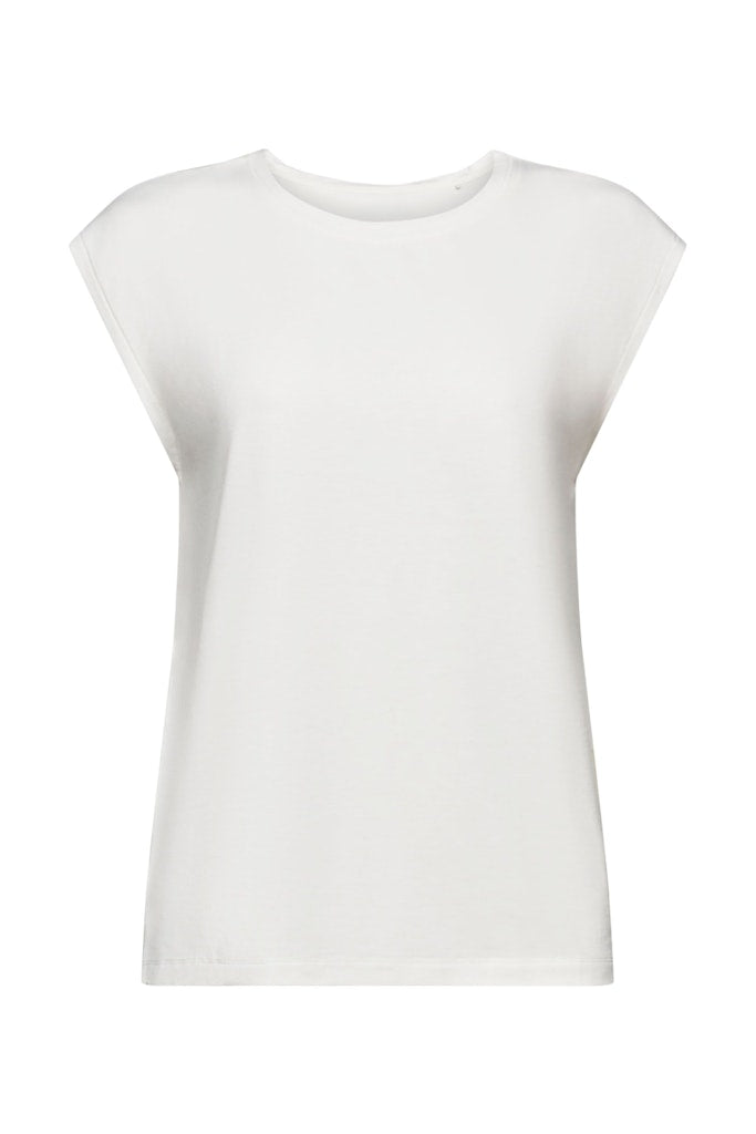 Side Print T-Shirt - Offwhite