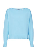Esprit Casual Round Neck Jumper - Light Turquoise