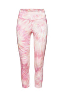 All Over Print Leggings - Dark Red