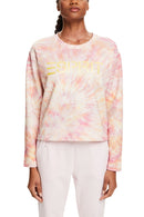 Sport Print Sweatshirt - Dark Red