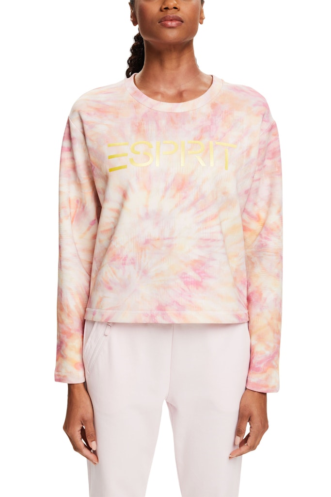 Sport Print Sweatshirt - Dark Red