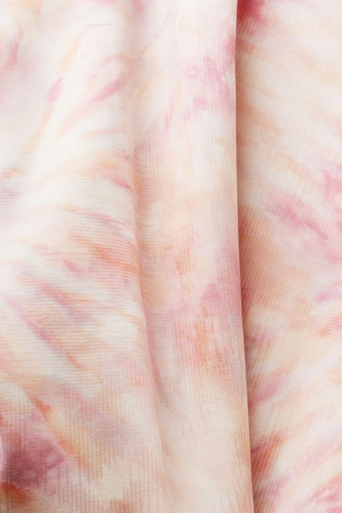 Sport Print Sweatshirt - Dark Red