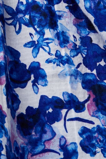 All Over Print Strap Dress - Ice