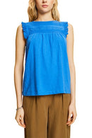 Sleeveless Top - Bright Blue