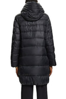 Casual Puffer Coat - Black
