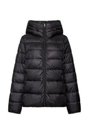Casual Puffer Jacket - Black