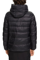 Casual Puffer Jacket - Black