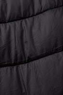 Casual Hooded Gilet - Black