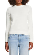 Casual Popcorn Jumper - Offwhite