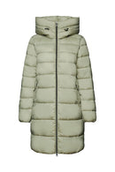 Casual Puffer Coat - Green