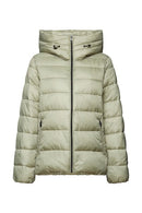 Casual Puffer Jacket - Green