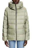 Casual Puffer Jacket - Green
